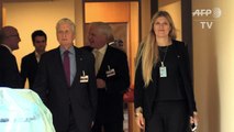 Actor Michael Douglas discusses Trump at UN meet