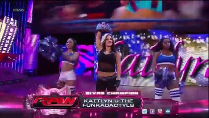 WWE Raw 2013-_05-_06- Six-Diva Tag Team Match.