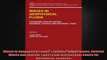 READ book  Waves in Geophysical Fluids Tsunamis Rogue Waves Internal Waves and Internal Tides CISM Full EBook
