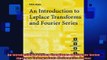 DOWNLOAD FREE Ebooks  An Introduction to Laplace Transforms and Fourier Series Springer Undergraduate Full EBook