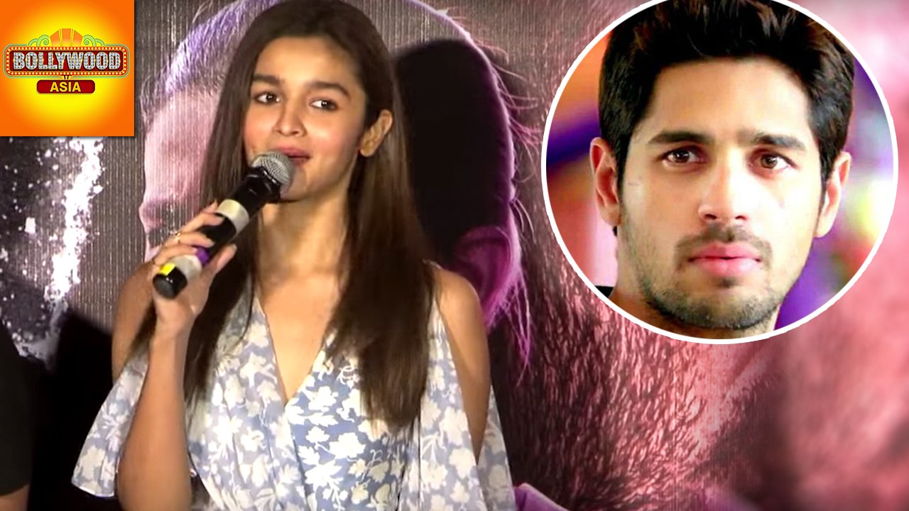 Alia Bhatt IGNORES Question On Sidharth Malhotra | Bollywood Asia