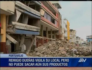 Comerciantes de Manta y Portoviejo se desesperan por pérdida de negocios