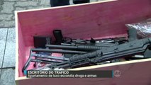 Quadrilha escondia drogas e armas em apartamento de luxo