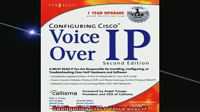 READ book Configuring Cisco Voice Over IP Full Free