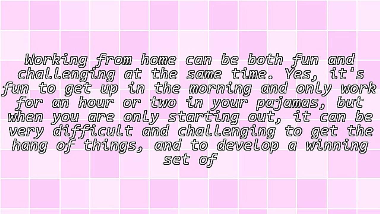 5 Tips To Help You Start Working From Home