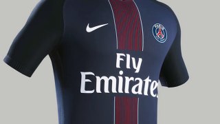 Le nouveau maillot du PSG pour 2016-2017