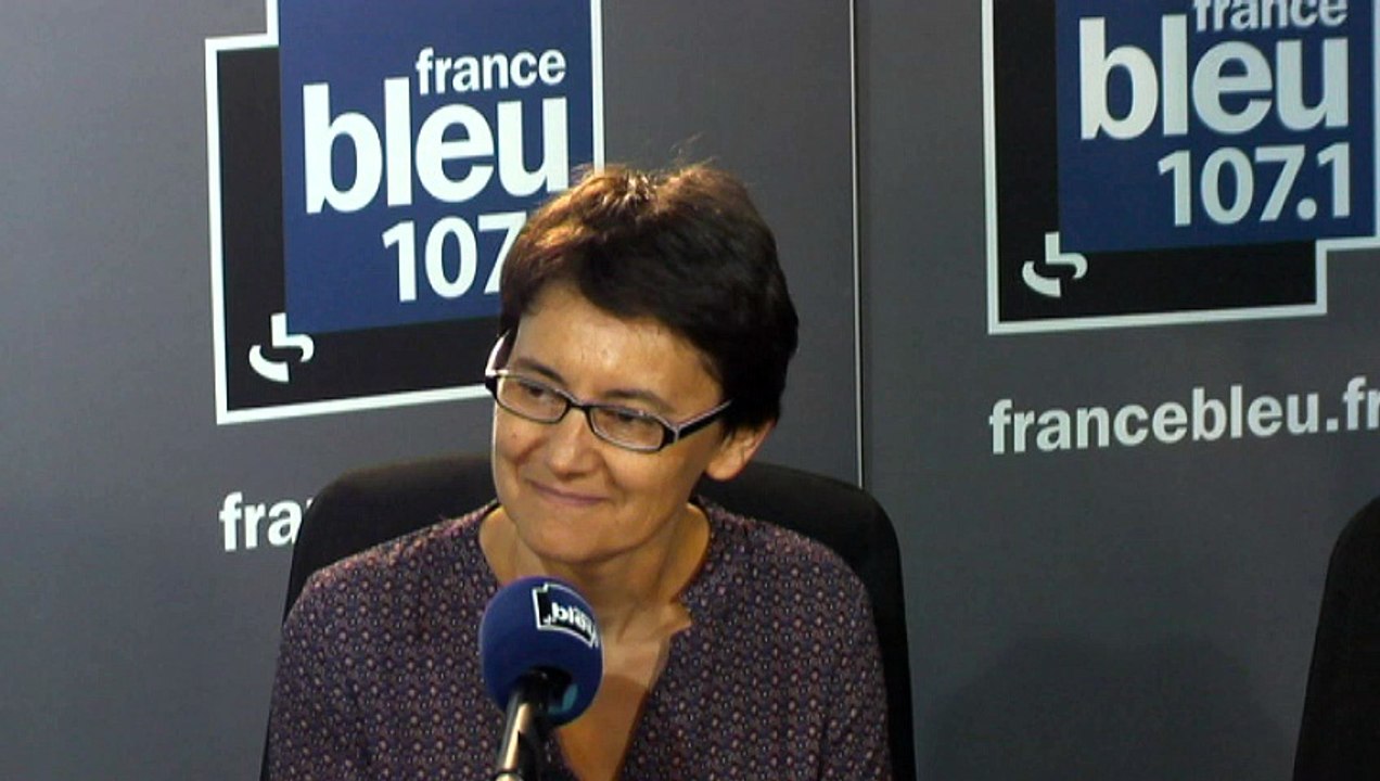 Nathalie Arthaud, invitée politique de France Bleu 107.1