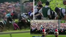 Scary Crash Sends Horses, Riders Flying Before Kentucky Derby 2016