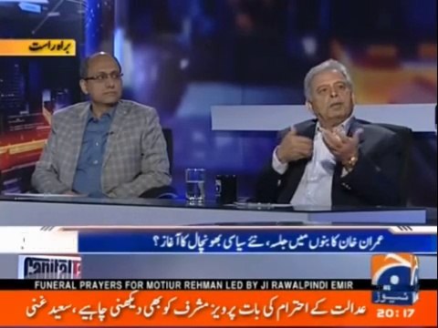 Nawaz Sharif Ka Tanbu Jalsa Tha, Jabke Imran Khan Ka Jalse Mein Logon Ke Samandar Tha - Hamid Mir