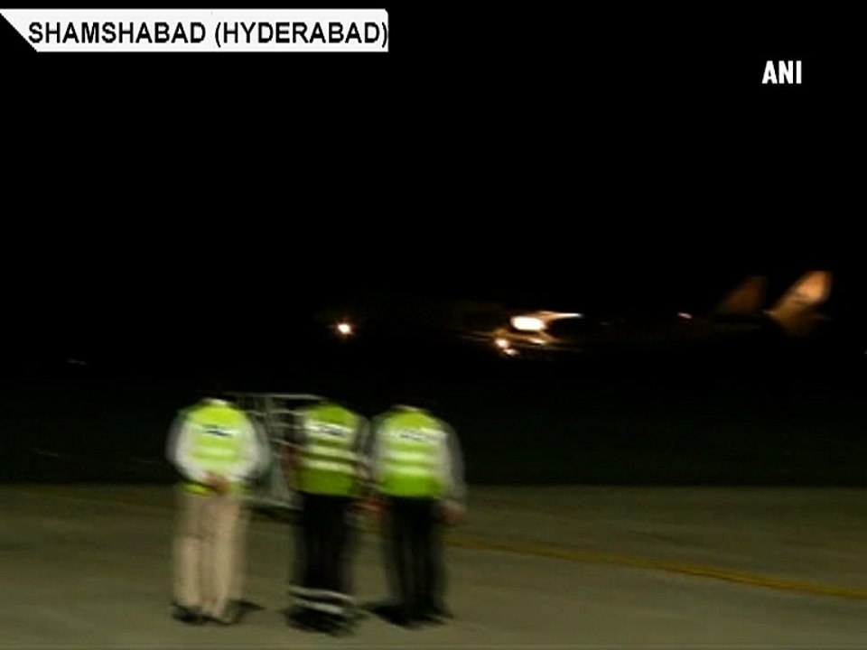 World's largest cargo aircraft Antonov An-225 lands in Hyderabad