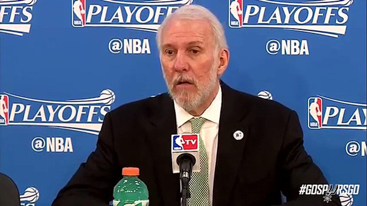 Gregg Popovich Postgame Interview - Spurs vs Thunder - Game 6 - May 12, 2016 - 2016 NBA Playoffs
