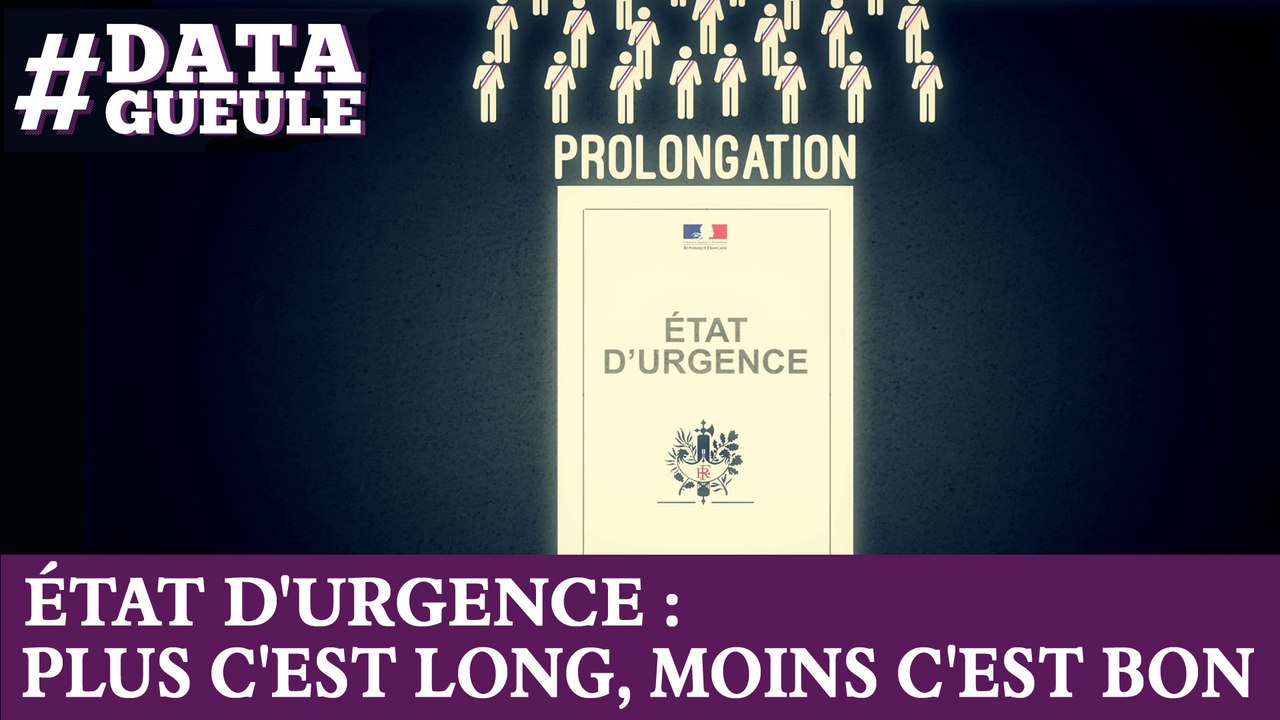 État d'urgence : plus c'est long, moins c'est bon #DATAGUEULE 58