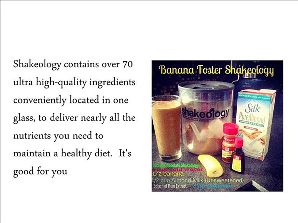 Why Shakeology