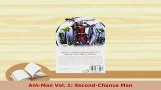 Download  AntMan Vol 1 SecondChance Man Free Books