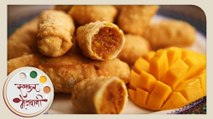 Mango Roll | Recipe by Archana | Easy To Make Indian Sweet in Marathi