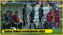 Sarhoş hakem men edildi!