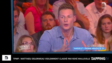 TPMP : Matthieu Delormeau violemment clashé par René Malleville (Vidéo)