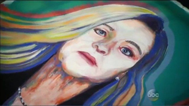 Franco Gives Heather A Painting Of Her ~ GH