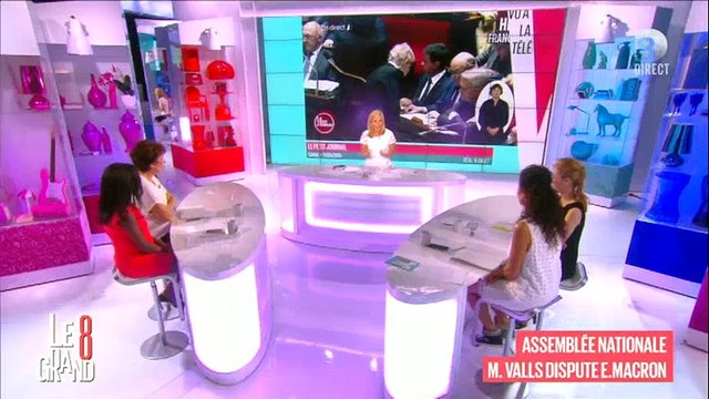 Prise de tête hier entre Laurence Ferrari et Roselyne Bachelot dans Le grand 8 - Regardez