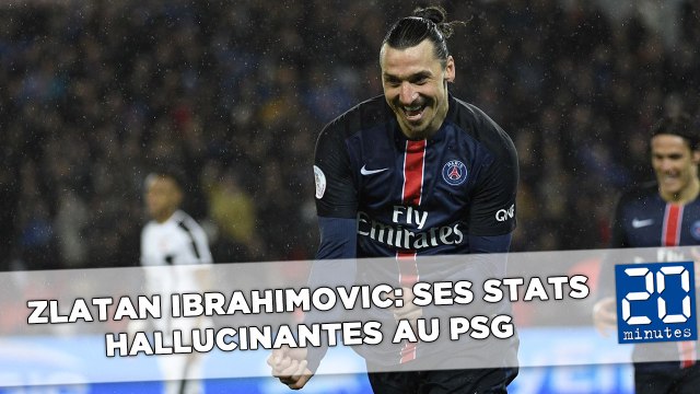 Zlatan Ibrahimovic: Ses stats hallucinantes au PSG