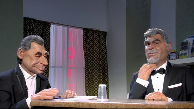 Michel Denisot x Georges Clooney - Les Guignols - 12/05 Cannes 2016 CANAL+