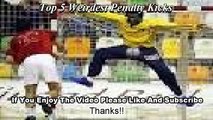 Top 5 Weirdest Funniest Penalties In The History of Football Ever!!! -