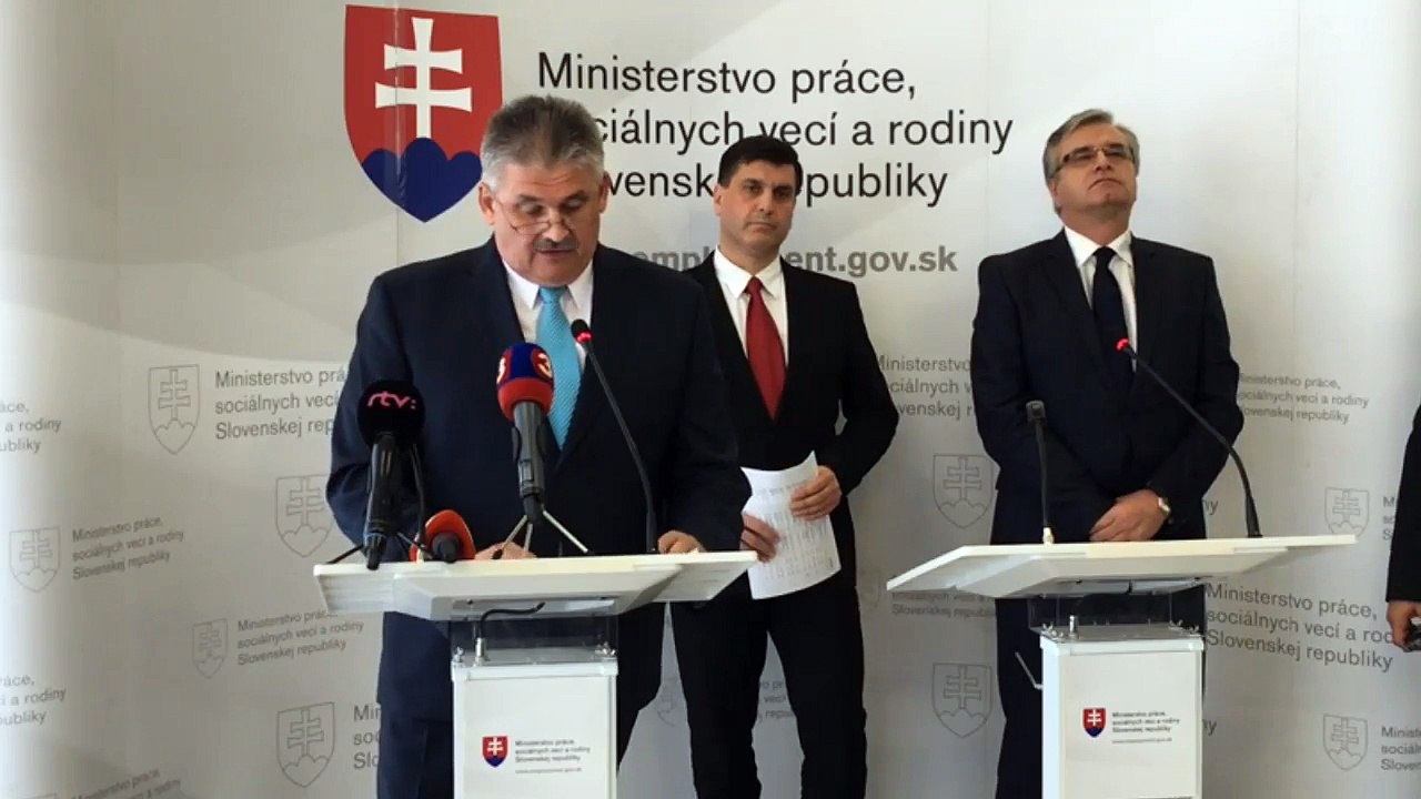 ZÁZNAM: Reakcia Ministerstva práce na opozičné poslanecké legislatívne návrhy