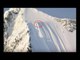 Ski driver falls from 1600 feet height but got magically saved