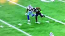 Seahawks NFL Ricardo Lockette football injury Video