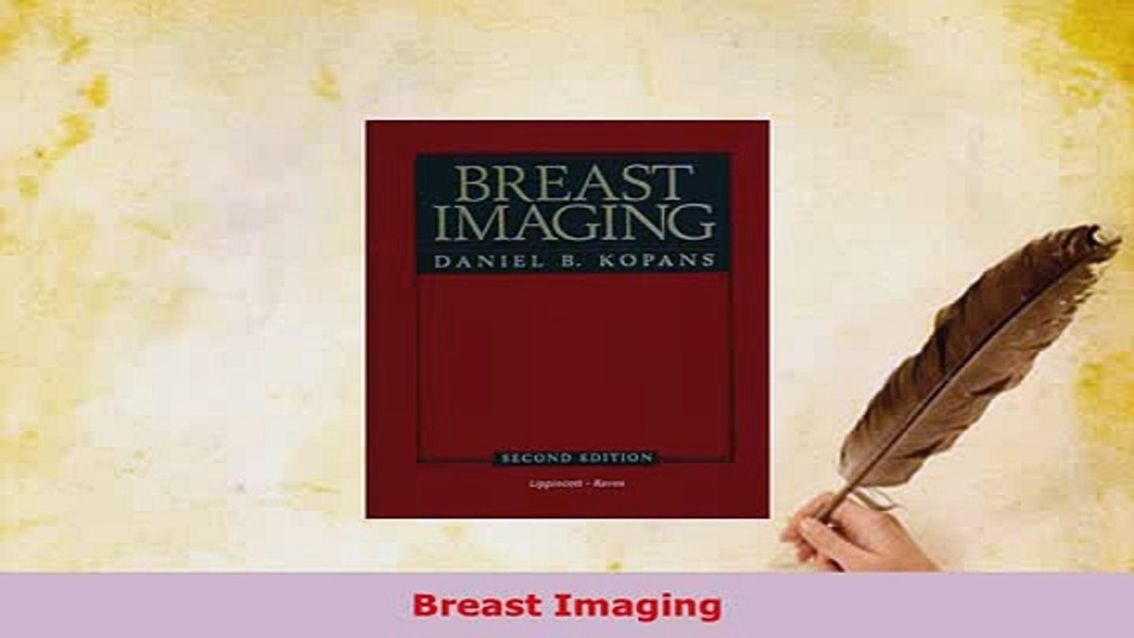 PDF  Breast Imaging Read Full Ebook