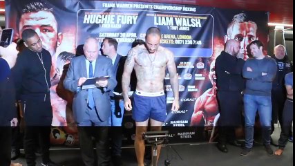HEADS IN!!!! - VIJENDER SINGH v MATIOUZE ROYER - OFFICIAL WEIGH IN FROM COPPERBOX (STRATFORD)
