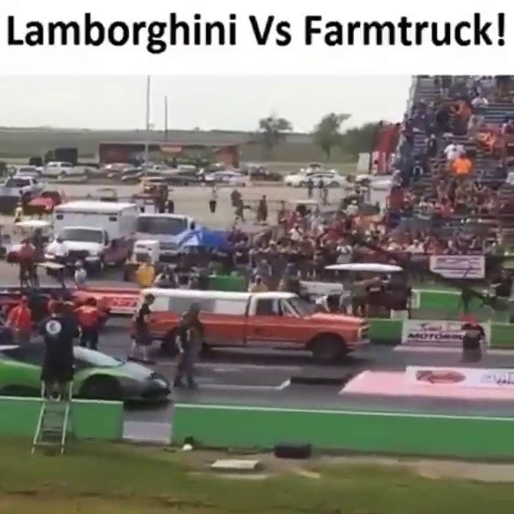 farmtruck vs lambo