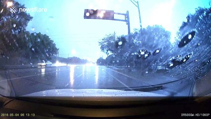 'Insane' amount of lightning during Florida storm