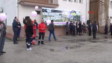 Bolu Kadın Kanserinde Farkındalık İçin Pedal Çeviriyorlar