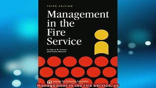 READ book  Management in the Fire Service 3e Full EBook
