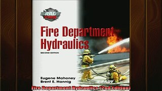 Free Full PDF Downlaod  Fire Department Hydraulics 2nd Edition Full Free