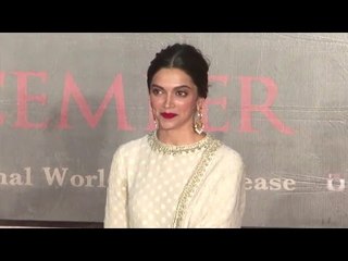 UNCUT: Deepika Padukone At Bajirao Mastani Poster Launch