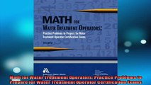 READ book  Math for Water Treatment Operators Practice Problems to Prepare for Water Treatment Full EBook