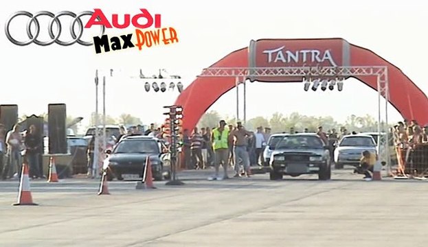 Audi 80 Coupe Quattro Turbo 600 HP Vs. Honda Civic VTI