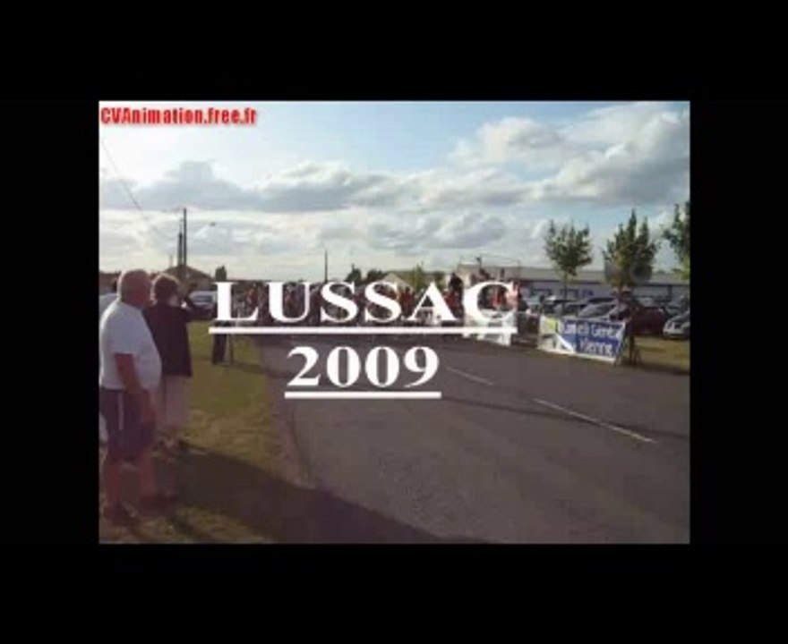 Course UFOLEP à Lussac le 24/07/2009