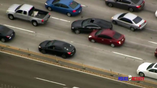 La course-poursuite folle entre 4 suspects en Mercedes