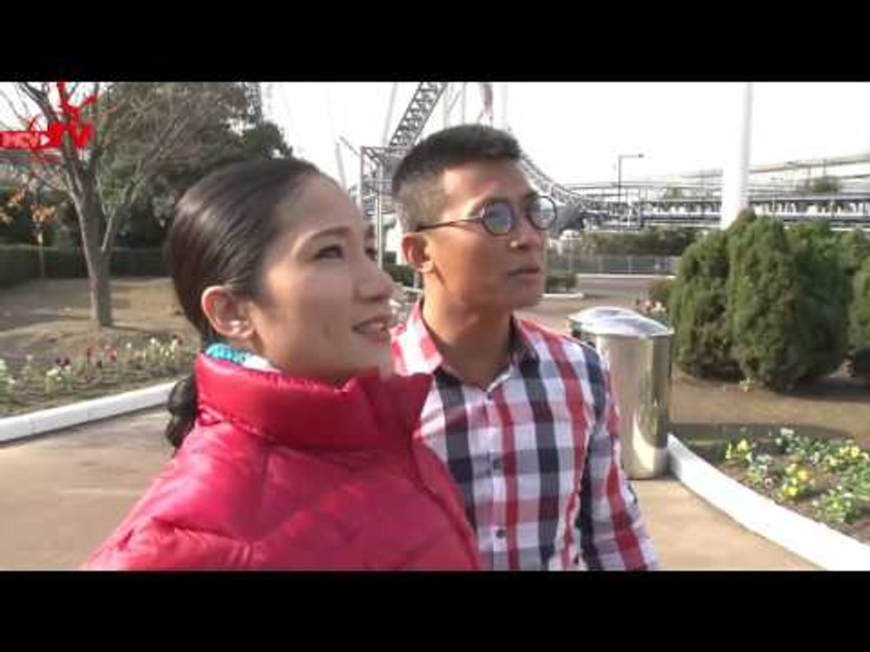 Cát Tường tái mặt với trò chơi cảm giác mạnh tại Nhật Bản!