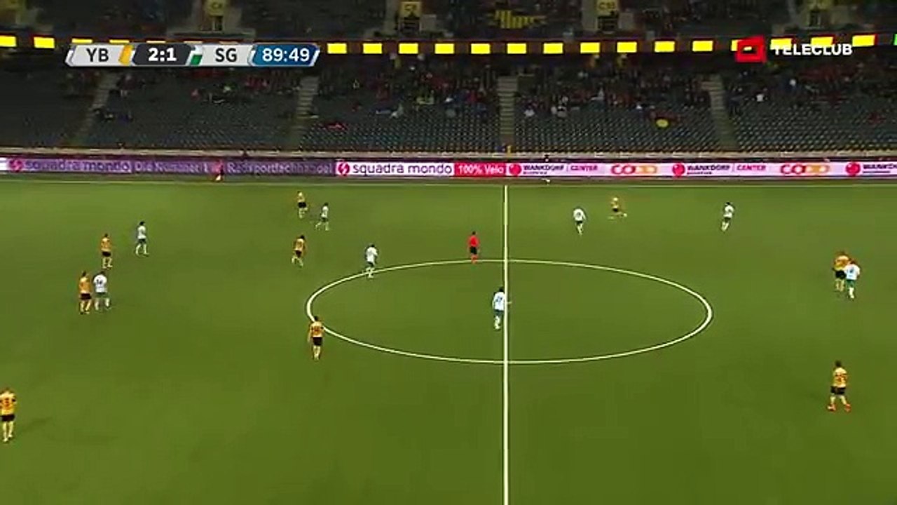 Young Boys 3:1 Sankt Gallen 12.05.16 (33.Runde 2015/16)