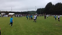 Victoire  des U11 AFC au Tournoi de l'ES PLOEMEL 2016, fêtée à l'unisson (5 générations) !