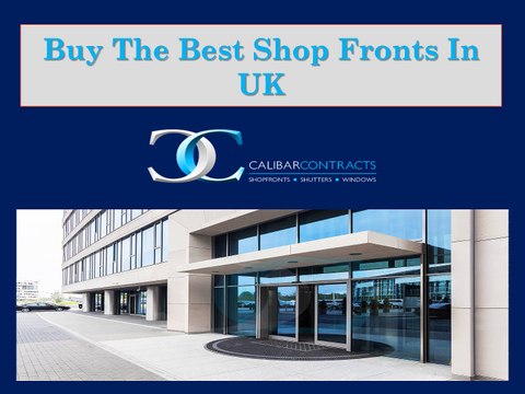 Shop The Best Double Glazed Shop Fronts & Electric Doors