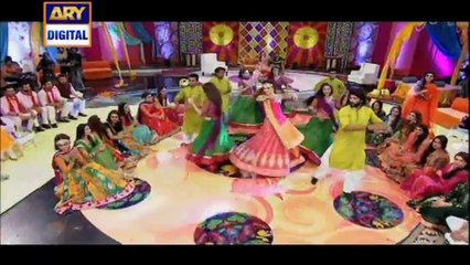 Mehwish and Ahmed wedding in 'Good Morning Pakistan' 13th May 2016