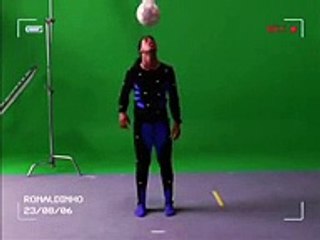 FIFA 07 - Ronaldinho - Motion Capture - Funny