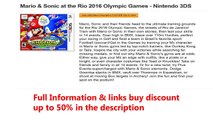 Mario & Sonic at the Rio 2016 Olympic Games - Nintendo 3DS