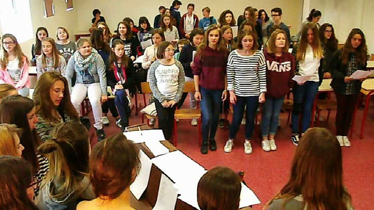[Ecole en choeur] Say Something - collège Jean Mermoz- Biscarrose - Choeur Biscanti