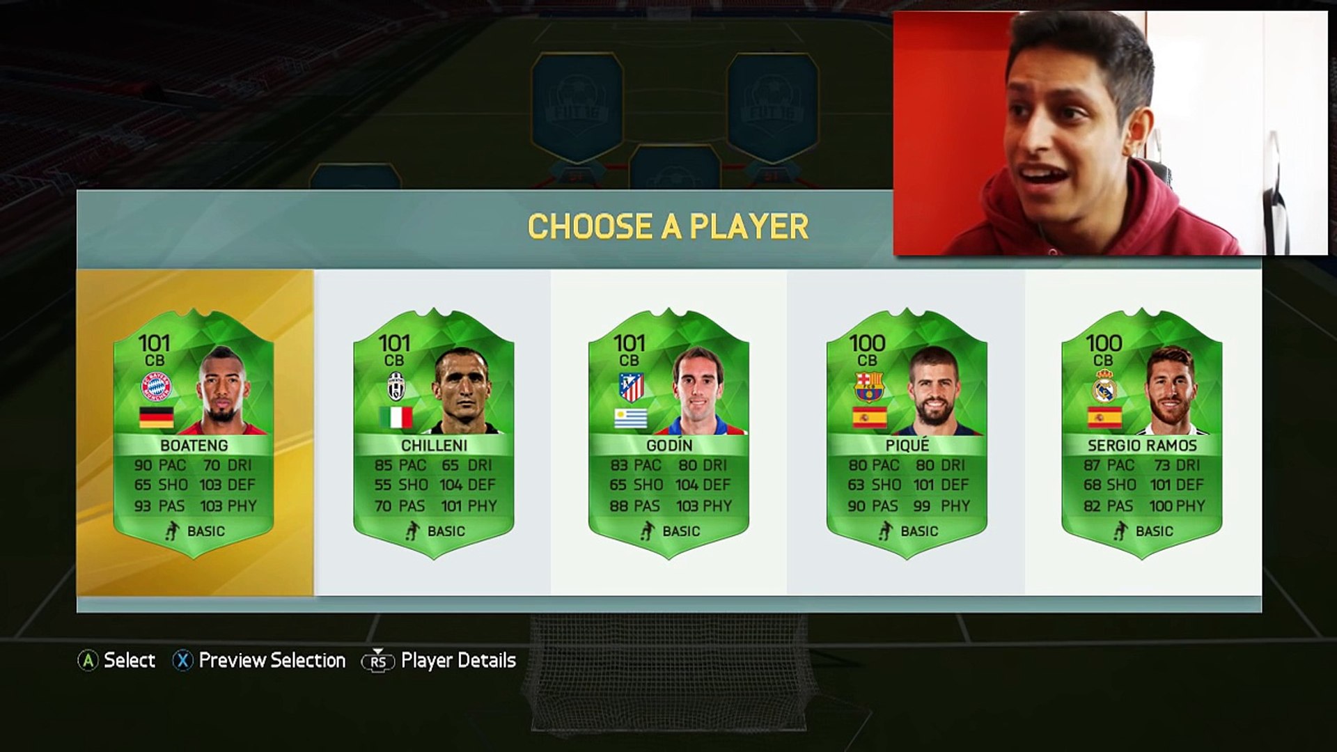 199 Rated Fut Draft 100 Rated Cards In Fut Draft Fifa 16 Video Dailymotion